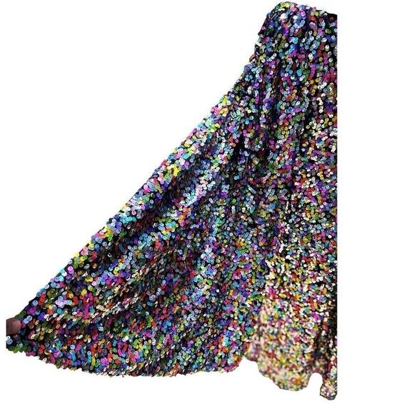 NWT Smak Parlour 1960’s Style Downtown Scene Multicolor Sequin Dress Size 1X - Picture 7 of 10